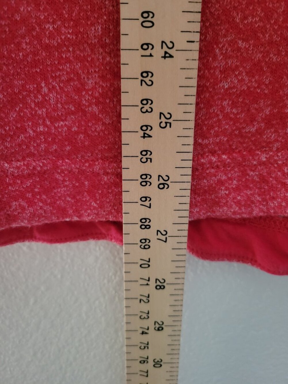 Tommy Hilfiger Athluxe Cowl Neck Fleece Sweater Large Red Pink Womens Cozycore - Picture 12 of 16